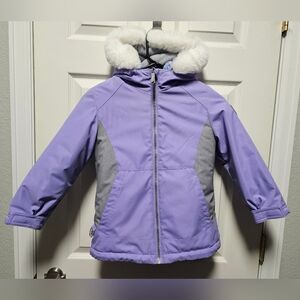 Girl's Gerry 3-in-1 Winter Coat Lavender - Size XS 5/6